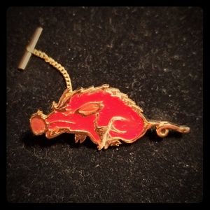 Vintage Arkansas Razorback Tie Tack